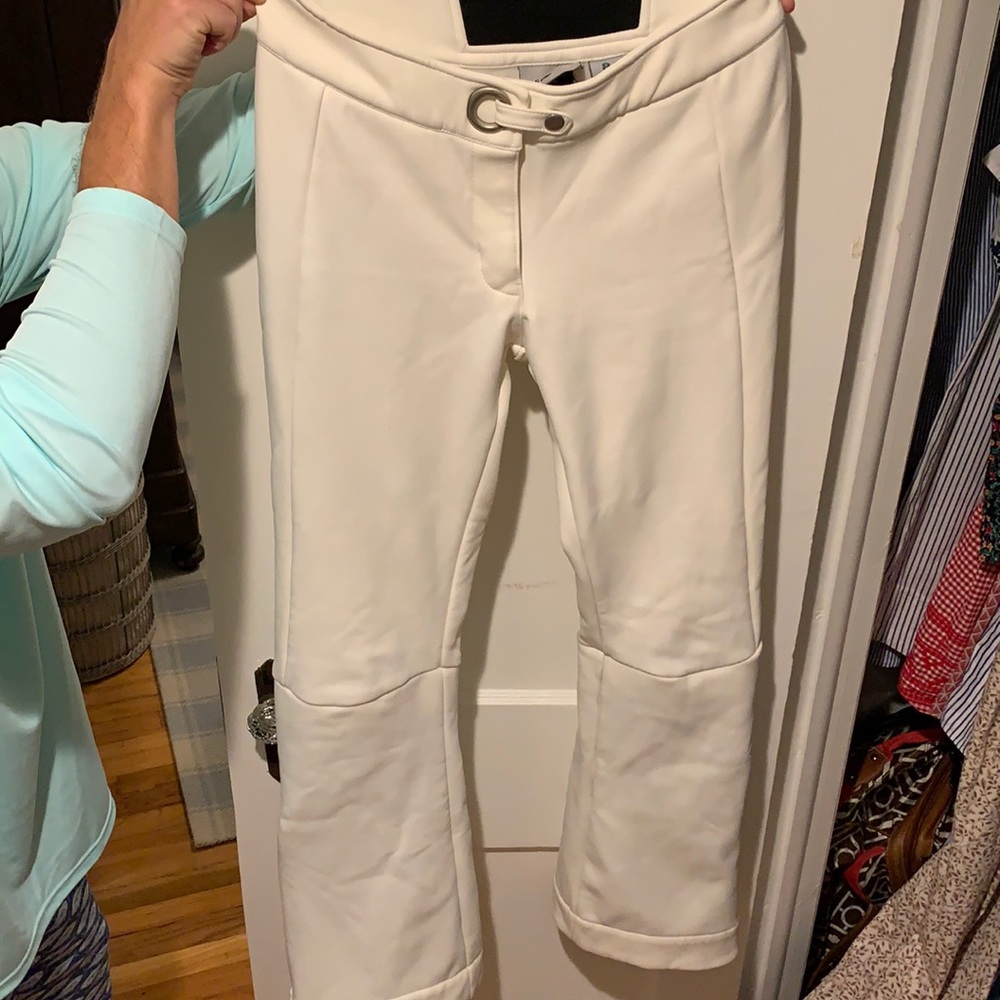 White Ski Pants